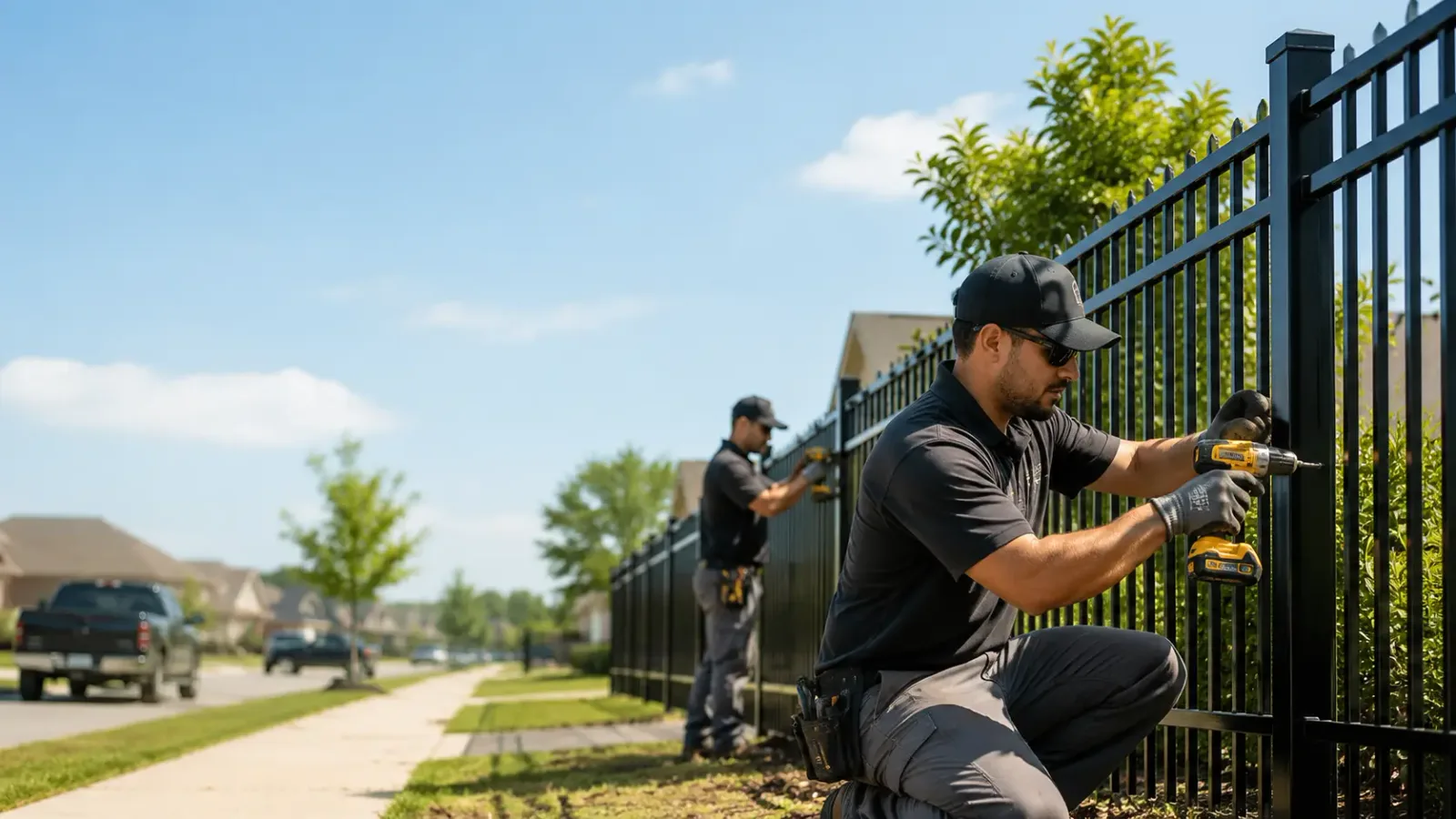 Metal Fence Installation in Dana, IN